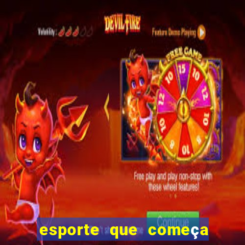 esporte que começa com t