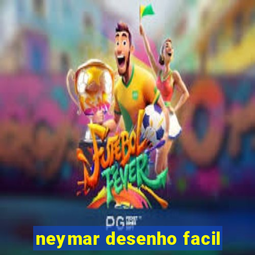 neymar desenho facil