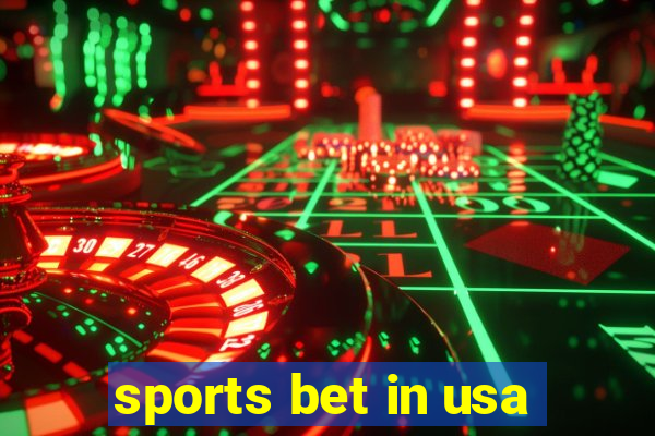 sports bet in usa