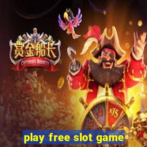 play free slot game