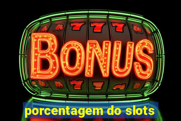 porcentagem do slots