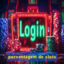 porcentagem do slots