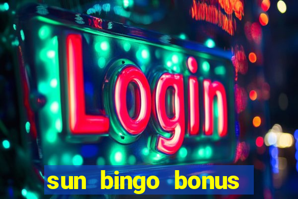 sun bingo bonus terms and conditions