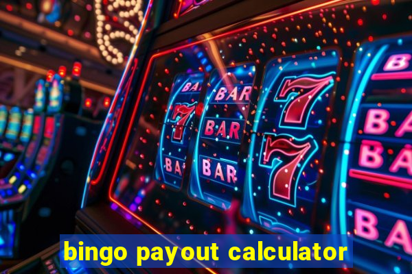 bingo payout calculator