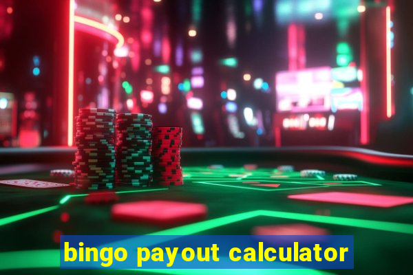 bingo payout calculator