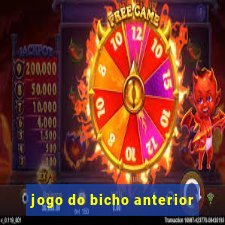 jogo do bicho anterior