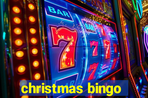 christmas bingo