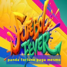 panda fortune paga mesmo