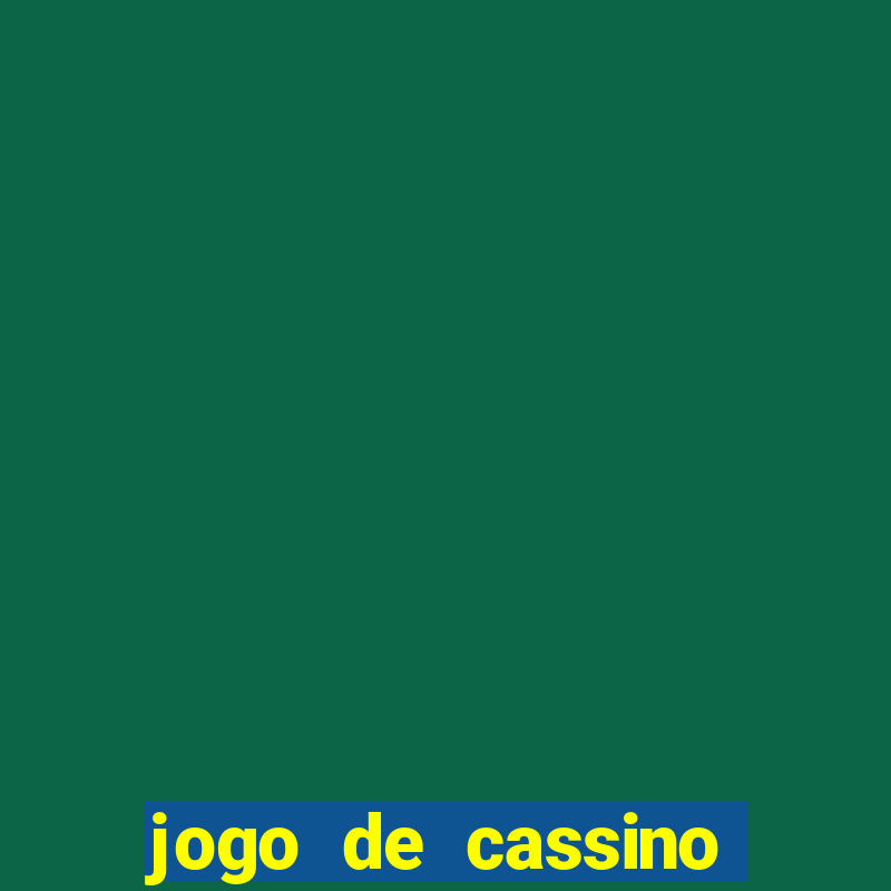 jogo de cassino que paga