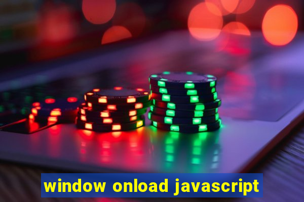 window onload javascript