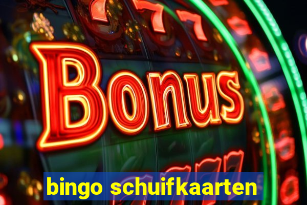 bingo schuifkaarten