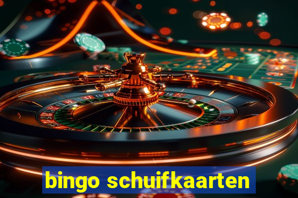 bingo schuifkaarten