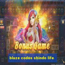 blaze codes shindo life