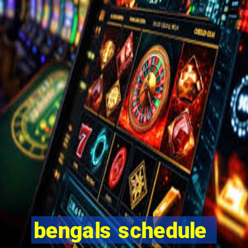 bengals schedule