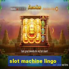 slot machine lingo