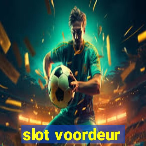 slot voordeur