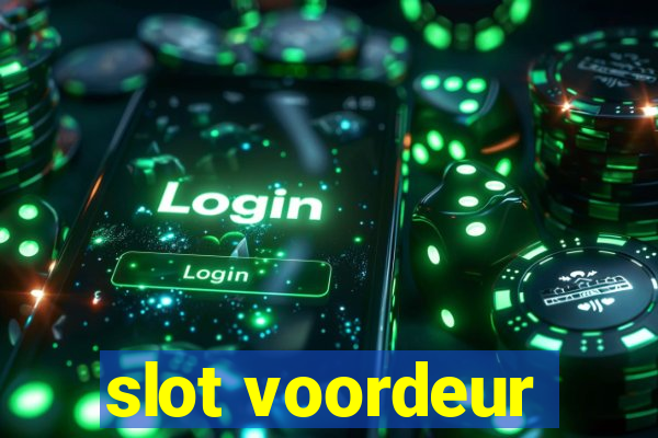 slot voordeur