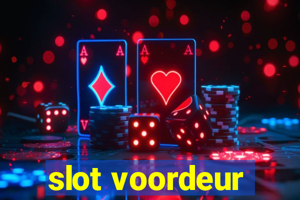 slot voordeur