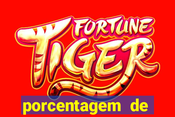 porcentagem de pagamento fortune tiger