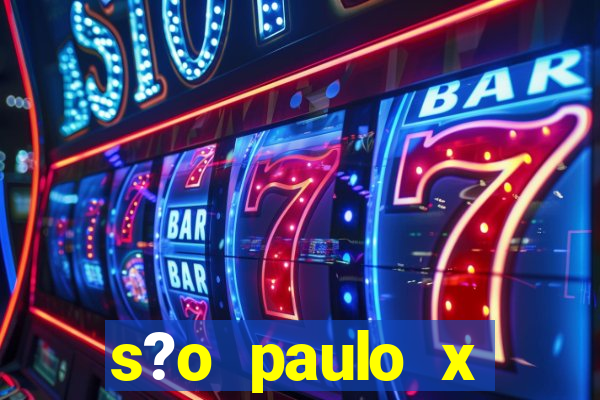 s?o paulo x cruzeiro palpite