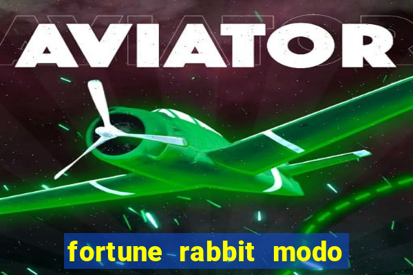 fortune rabbit modo demo Informational