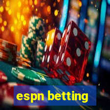 espn betting