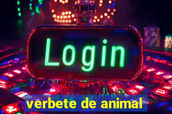 verbete de animal