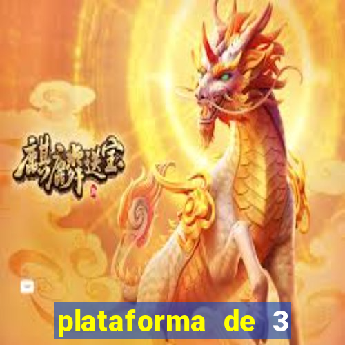 plataforma de 3 reais cassino