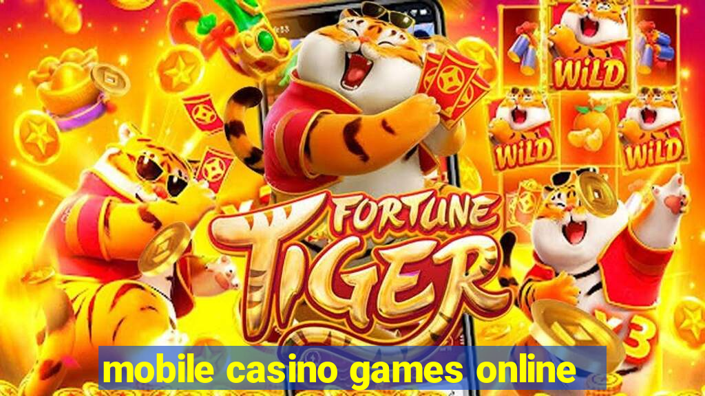 mobile casino games online