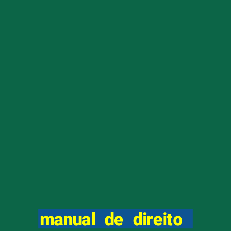 manual de direito administrativo pdf