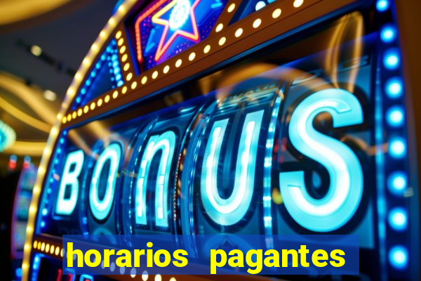 horarios pagantes slots pg