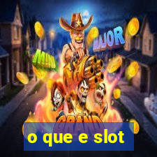 o que e slot