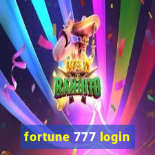 fortune 777 login