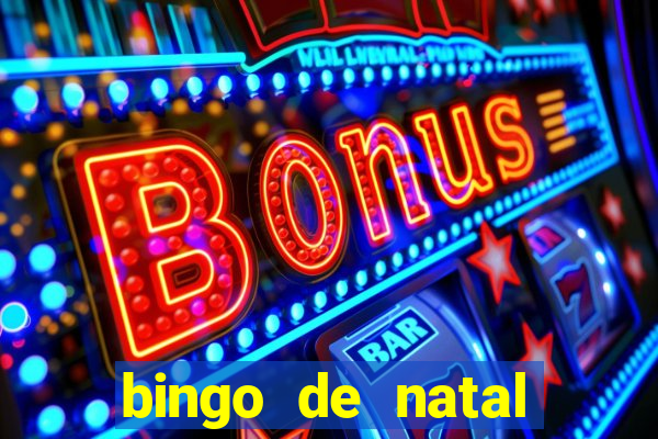 bingo de natal para imprimir gratis