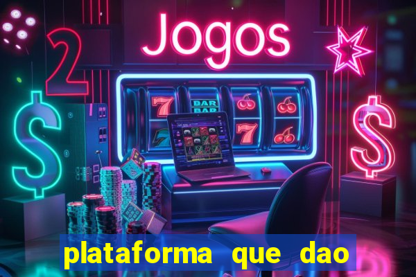 plataforma que dao bonus no cadastro