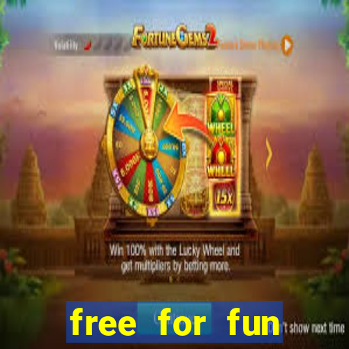 free for fun casino slots