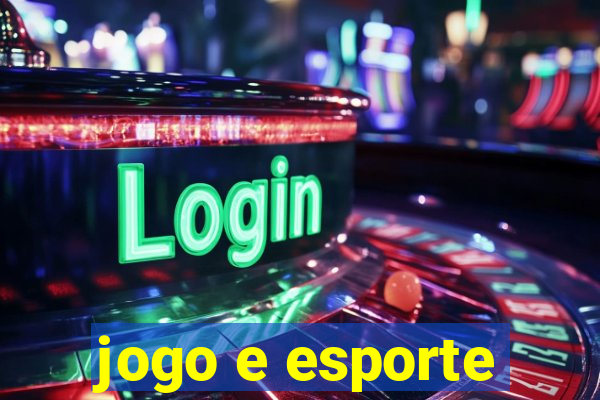 jogo e esporte