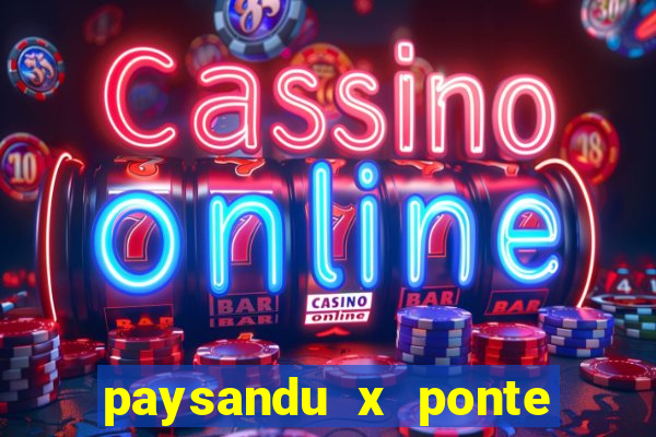 paysandu x ponte preta palpite