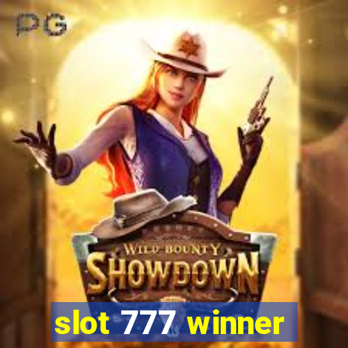 slot 777 winner