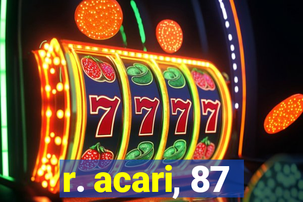 r. acari, 87