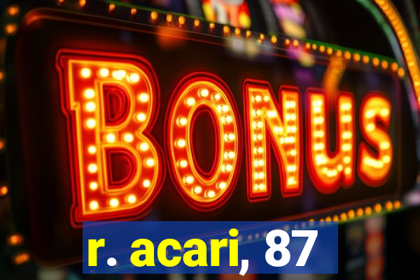 r. acari, 87