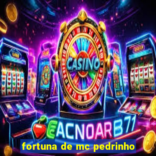 fortuna de mc pedrinho