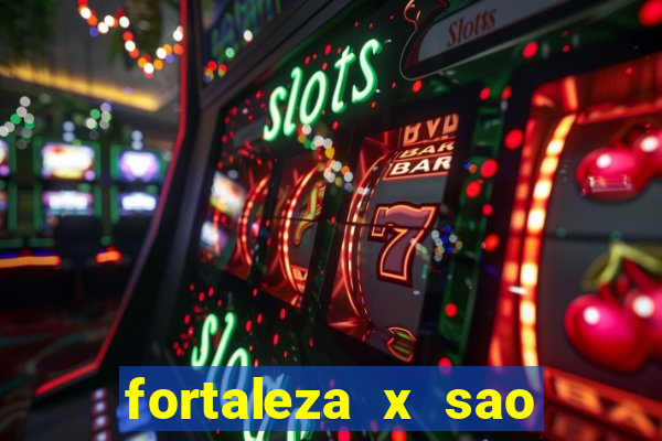 fortaleza x sao paulo palpite