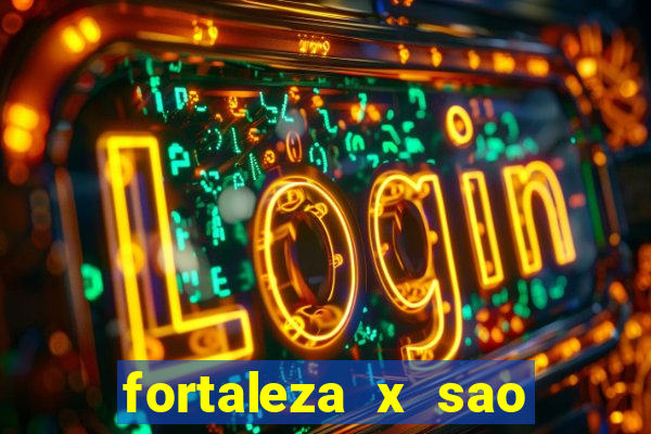 fortaleza x sao paulo palpite