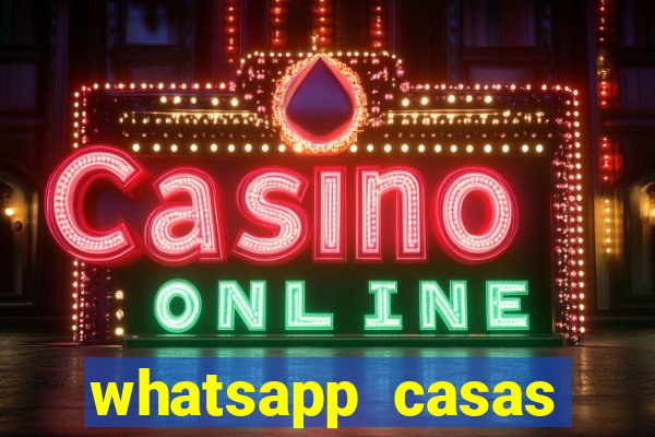 whatsapp casas bahia vendedor