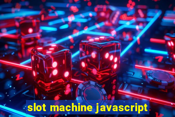 slot machine javascript