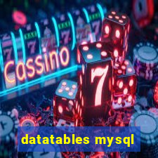 datatables mysql