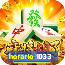 horario 1033