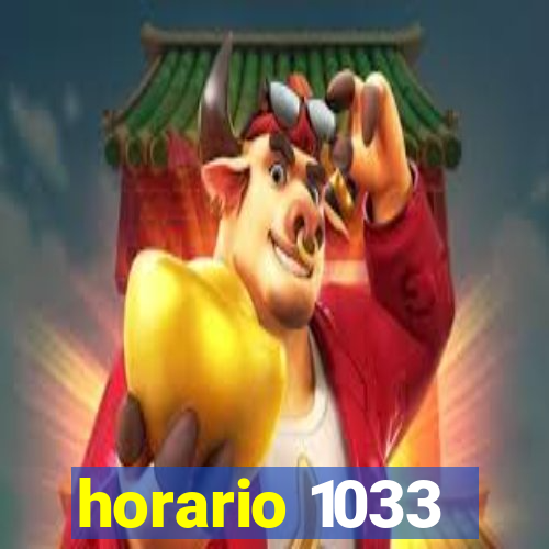 horario 1033