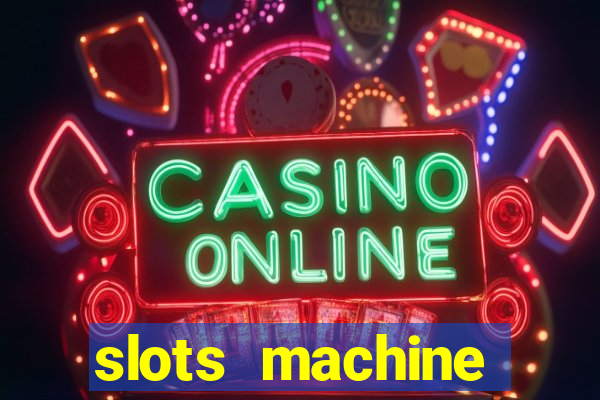 slots machine gratis offline